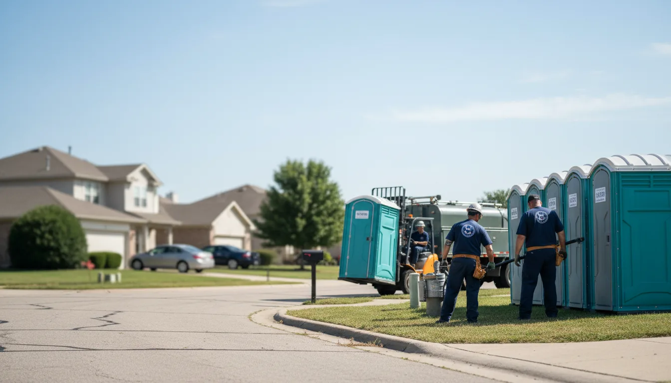 Porta Potty Rental in Alex, OK near me
